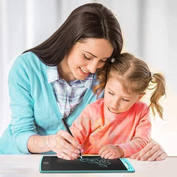 Toy Imagine LCD Writing Tablet for Kids 8.5 Inch – Reusable Drawing & Doodle Board for Ages 2–10, Educational Screen-Free Learning Toy for Boys & Girls, Travel-Friendly Sketch Pad - Image 2