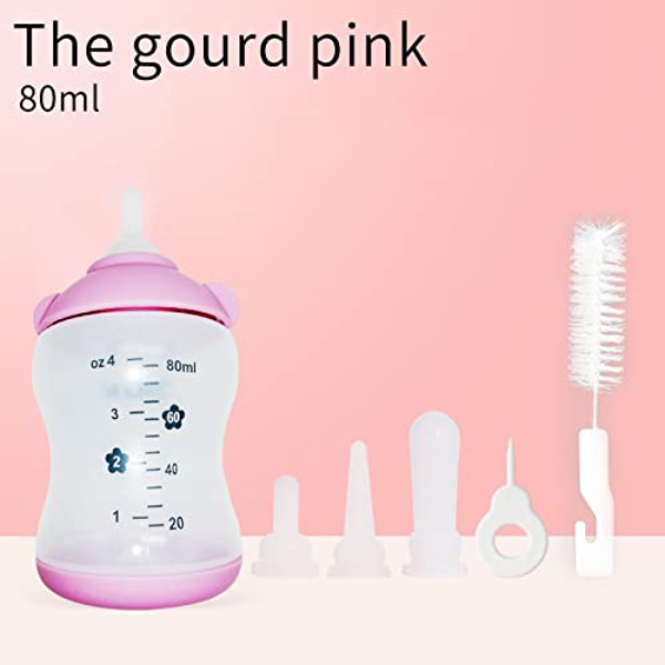 Pet Guard Nursing & Milk Feeding Bottle Set – For Puppies, Kittens, Cats, Dogs & Rabbits | Includes Nipple & Cleaning Brush for Safe & Easy Feeding