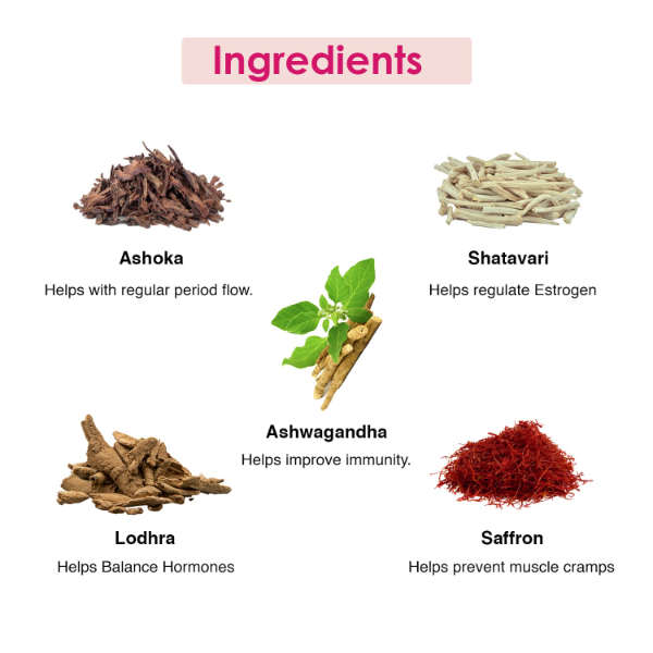 NAMHYA Women’s Health Tea – Ayurvedic PCOS Herbal Infusion | Shatavari & Ashoka Blend for Hormonal Balance Support | Menstrual Cycle Wellness Green Tea | Natural Herbal Tea – 100g (Pack of -2) - Image 2