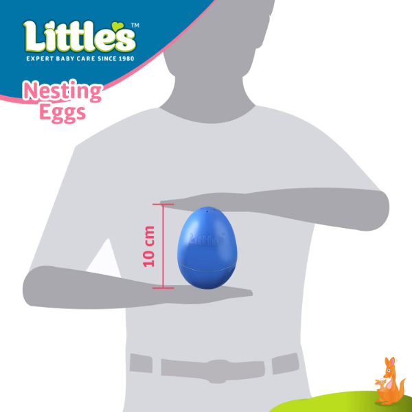 Piramal Little’s Nesting Eggs Activity Toy Set (4 Pieces) – Multicolor Infant & Preschool Learning Toy, Montessori Early Development Toy for Motor Skills, Hand-Eye Coordination & Reasoning Skills - Image 4