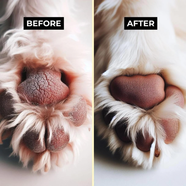 Moe Puppy Natural Paw & Nose Balm for Dogs & Cats – Lick-Safe Moisturizer for Cracked, Dry, or Itchy Paws, Elbows & Nose | Healing & Repairing Paw Care, 30g (1 Pack) - Image 2