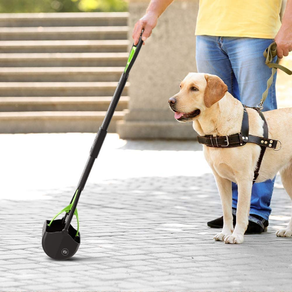 24-Inch Folding Dog Poop Scooper for Large Pets – Easy Pet Waste Picker & Potty Cleaner | Durable & Lightweight - Image 4