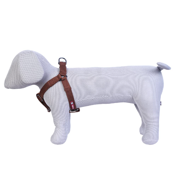 Pets Like Brown V-Shaped Dog Harness – Durable Spun Polyester Regular Harness for Large Dogs (Comfort Fit) - Image 2