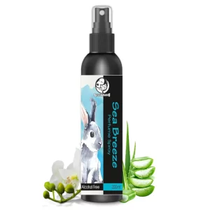 Foodie Puppies Sea Breeze Pet Perfume Spray for Rabbits & Small Animals – 200ml | Lavender & Aloe Vera Safe Daily Deodorizer