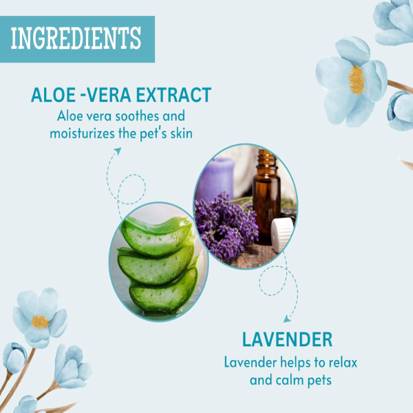 Foodie Puppies Sea Breeze Pet Perfume Spray for Rabbits & Small Animals – 200ml | Lavender & Aloe Vera Safe Daily Deodorizer - Image 3