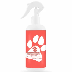 Pet Potty Training Spray – 200ml Dog, Cat & Puppy Indoor/Outdoor Potty Trainer | Easy Spray-Sniff-Treat Method for New Pets & Home Transitions