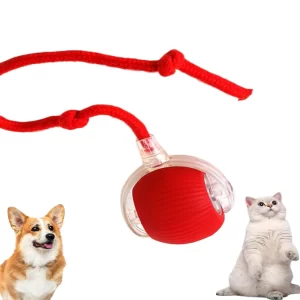 Smart Rolling LED Cat Toy Ball – Automatic Motion Activated USB Rechargeable Interactive Toy for Indoor Cats, Kittens, Puppies & Small Dogs | Fun IQ Training & Exercise Pet Ball