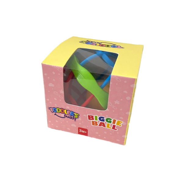 Colorful Non-Toxic Baby Rattle Ball Toy – Safe Plastic Sensory Shaking Rattle for Newborns & Infants, Multicolor Early Learning Toy for Babies & Toddlers, Soft Grip Kids Rattle (Pack of 1) - Image 4