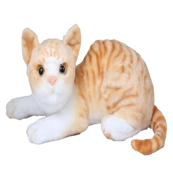 Tickles Cute Cat Plush Toy for Kids – Soft Stuffed Animal Toy (40 cm, Yellow) for Baby Girls & Boys, Cuddly Teddy Cat Doll, Birthday & Newborn Gift for Toddlers - Image 2
