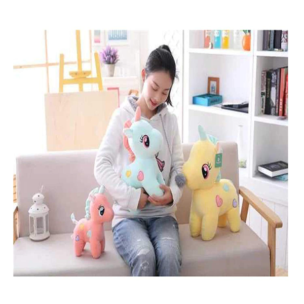 HUG ’n’ FEEL Soft Unicorn Plush Toy for Kids – 30cm Pink Stuffed Animal Toy for Girls & Boys, Cuddly Baby Soft Toy, Birthday & Gift for Children - Image 3