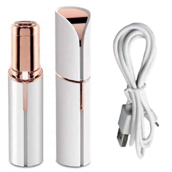 VIFERA Facial Hair Remover for Women – USB Rechargeable Electric Face Hair Remover for Upper Lip, Chin, Cheeks & Eyebrows, Painless Portable Epilator for Smooth Hair Removal