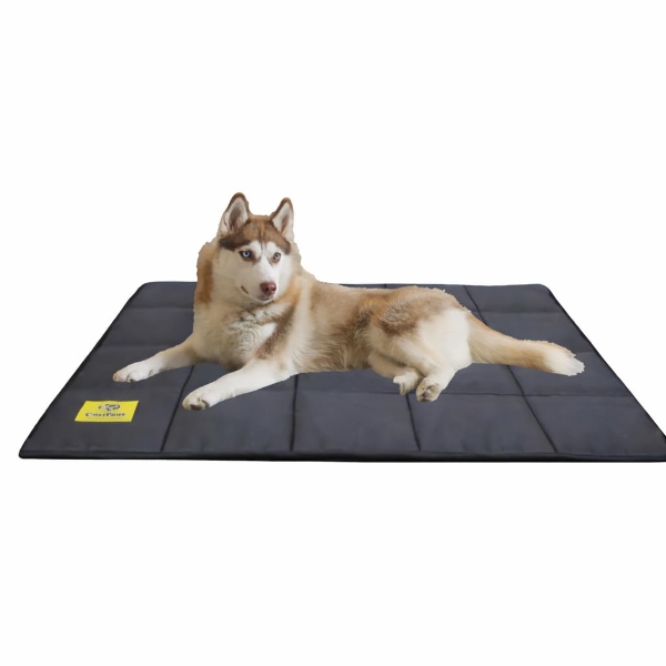 Waterproof Foldable Dog Mat Bed – Soft Nylon Pet Mattress for Dogs, Cats & Rabbits | Pee-Resistant, Chew-Resistant Crate Mat | Washable Indoor & Outdoor Travel Pet Bed (120 x 92 cm, 3XL)