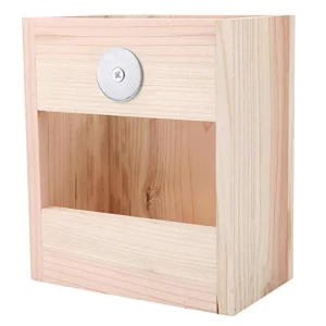Western Era Wooden Hay Rack for Small Pets – Grass Feeder & Cage Holder for Rabbits, Guinea Pigs & Ferrets