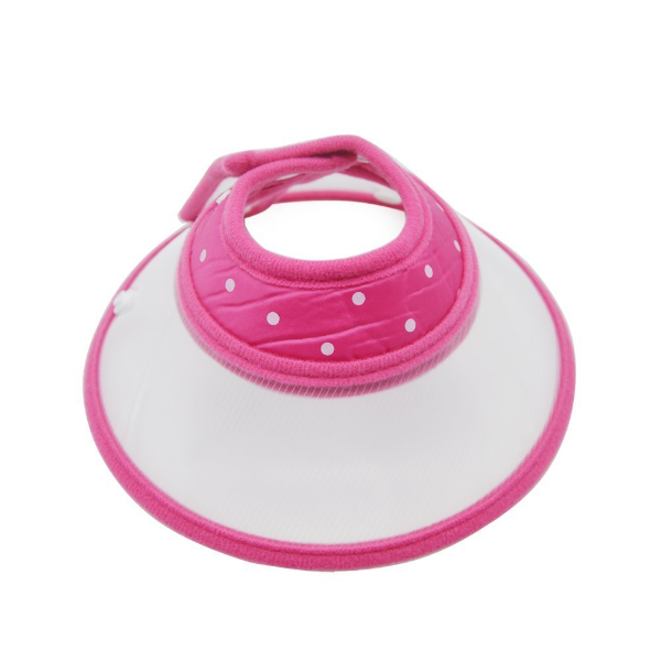 Pets Empire Recovery Pet Cone Elizabethan Collar Dog Puppy Cat Rabbit Pet Remedy Wound Healing Recovery Collar Protective Adjustable with Breathable Soft Edge Pink (Large)