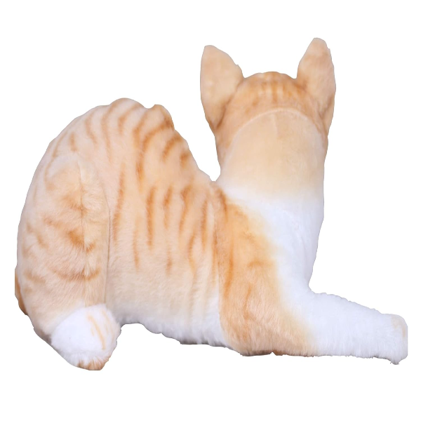 Cute Cat Plush Toy for Kids – Soft Stuffed Animal for Boys & Girls, 40 cm Yellow Cuddly Cat Doll, Perfect Birthday Gift for Babies, Toddlers & Children - Image 3