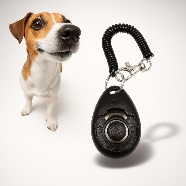 YellowCult Dog Training Clicker with Wrist Strap – Loud & Easy-Press Pet Training Tool for Dogs, Cats, Horses & Birds | Durable Obedience & Behavior Training Clicker for Puppies and Pets