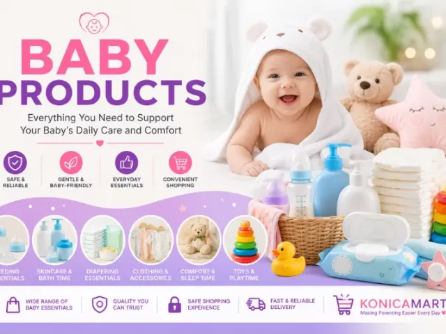 Baby Products: Everything You Need to Support Your Baby’s Daily Care and Comfort