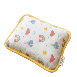 Baby Mustard Seed Pillow for Newborns – Soft Rai Head Shaping Pillow with Infant Neck Support, Breathable Cotton Baby Sleep Cushion for 0–12 Months, Comfortable Nursery Essential