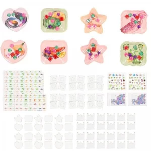 4-in-1 Children’s Handmade DIY Gift Box Toy Set – Sticker Maker Activity Kit for Toddlers & Kids | Montessori Educational Learning Toys with Creative Stickers | Early Skill Development Craft Play Set