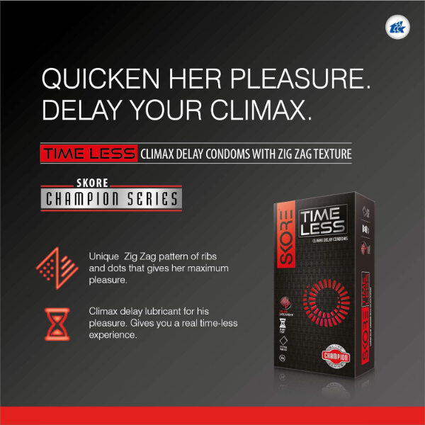 Skore Skin Thin, Timeless & Zig Zag Condoms Combo Pack | 10 Pieces Each | Pack of 6 (60 Condoms Total) - Image 3