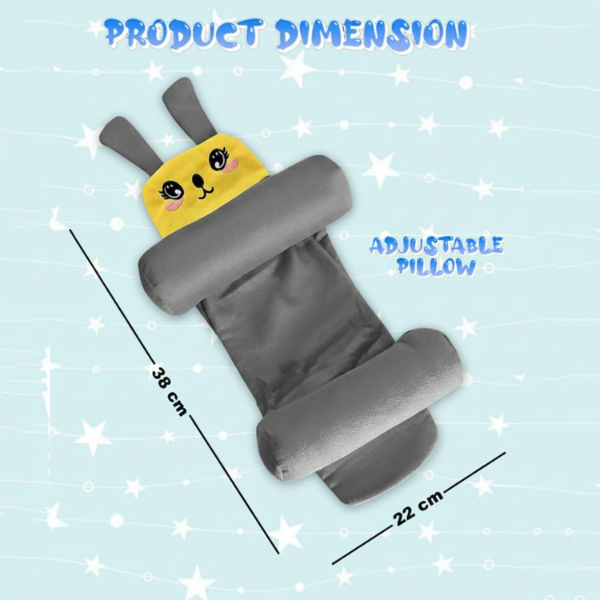 Newborn Baby Mustard Seed Pillow – Soft Round Head Shaping Infant Pillow with Foam Cotton Cover, Gentle Neck Support Cushion for Babies 0–12 Months, Ideal Baby Shower Gift - Image 3