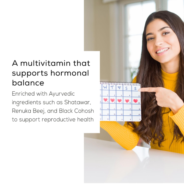 TrueBasics Advanced Multivitamin for Women – 90 Tablets with Clinically Researched Ingredients for Energy, Immunity, Joint Health & Hormonal Balance Support (Pack of -2) - Image 4